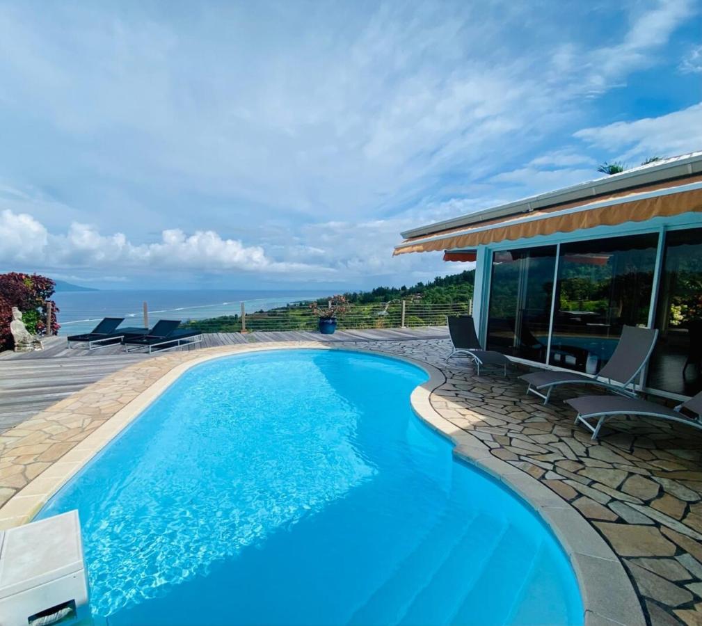 Villa Bounty Amazing Ocean View Punaauia  Esterno foto
